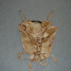 Silence+Noise Corset top